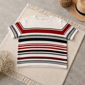 Ladies Alfred Dunner Short Sleeve Sweater. Perfect For Spring!